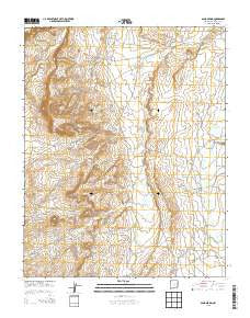 Sand Spring New Mexico Historical topographic map, 1:24000 scale, 7.5 X 7.5 Minute, Year 2013