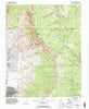 Sandia Crest New Mexico Historical topographic map, 1:24000 scale, 7.5 X 7.5 Minute, Year 1990