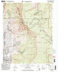 Sandia Crest New Mexico Historical topographic map, 1:24000 scale, 7.5 X 7.5 Minute, Year 2006