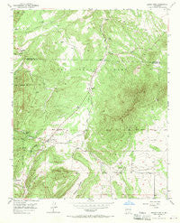 Sandia Park New Mexico Historical topographic map, 1:24000 scale, 7.5 X 7.5 Minute, Year 1954