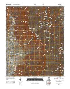 Sandia Crest New Mexico Historical topographic map, 1:24000 scale, 7.5 X 7.5 Minute, Year 2011
