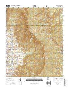 Sandia Crest New Mexico Historical topographic map, 1:24000 scale, 7.5 X 7.5 Minute, Year 2013