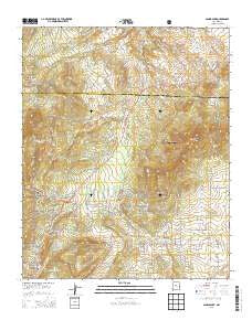 Sandia Park New Mexico Historical topographic map, 1:24000 scale, 7.5 X 7.5 Minute, Year 2013