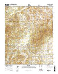 Sandia Park New Mexico Current topographic map, 1:24000 scale, 7.5 X 7.5 Minute, Year 2017