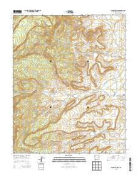 Sanostee West New Mexico Historical topographic map, 1:24000 scale, 7.5 X 7.5 Minute, Year 2013