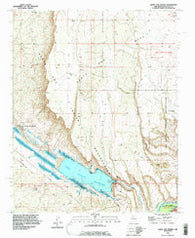 Santa Ana Pueblo New Mexico Historical topographic map, 1:24000 scale, 7.5 X 7.5 Minute, Year 1990
