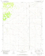 Santa Barbara Lake New Mexico Historical topographic map, 1:24000 scale, 7.5 X 7.5 Minute, Year 1978