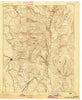 Santa Fe New Mexico Historical topographic map, 1:125000 scale, 30 X 30 Minute, Year 1894
