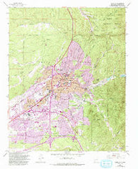 Santa Fe New Mexico Historical topographic map, 1:24000 scale, 7.5 X 7.5 Minute, Year 1952