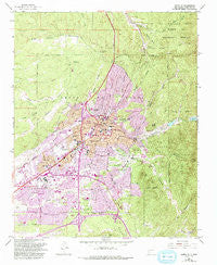 Santa Fe New Mexico Historical topographic map, 1:24000 scale, 7.5 X 7.5 Minute, Year 1952