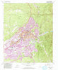 Santa Fe New Mexico Historical topographic map, 1:24000 scale, 7.5 X 7.5 Minute, Year 1952