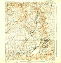 Santa Rita New Mexico Historical topographic map, 1:24000 scale, 7.5 X 7.5 Minute, Year 1937