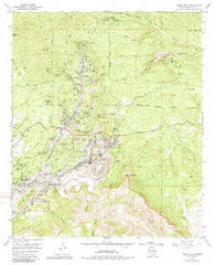 Santa Rita New Mexico Historical topographic map, 1:24000 scale, 7.5 X 7.5 Minute, Year 1951