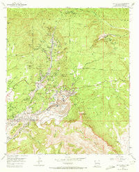 Santa Rita New Mexico Historical topographic map, 1:24000 scale, 7.5 X 7.5 Minute, Year 1951