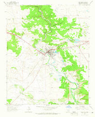 Santa Rosa New Mexico Historical topographic map, 1:24000 scale, 7.5 X 7.5 Minute, Year 1963