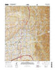 Santa Fe New Mexico Current topographic map, 1:24000 scale, 7.5 X 7.5 Minute, Year 2017