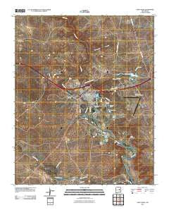 Santa Rosa New Mexico Historical topographic map, 1:24000 scale, 7.5 X 7.5 Minute, Year 2010