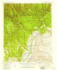Santo Domingo Pueblo New Mexico Historical topographic map, 1:62500 scale, 15 X 15 Minute, Year 1953