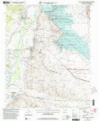 Santo Domingo Pueblo New Mexico Historical topographic map, 1:24000 scale, 7.5 X 7.5 Minute, Year 2002
