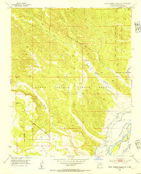Santo Domingo Pueblo SW New Mexico Historical topographic map, 1:24000 scale, 7.5 X 7.5 Minute, Year 1953