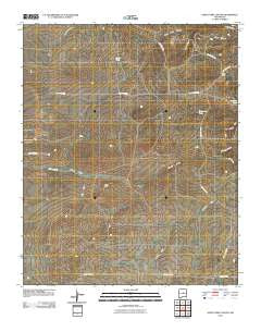 Santo Nino Canyon New Mexico Historical topographic map, 1:24000 scale, 7.5 X 7.5 Minute, Year 2010