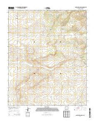 Santo Nino Canyon New Mexico Historical topographic map, 1:24000 scale, 7.5 X 7.5 Minute, Year 2013