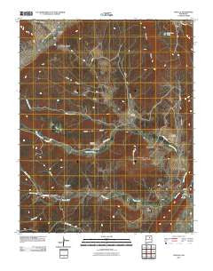 Sapello New Mexico Historical topographic map, 1:24000 scale, 7.5 X 7.5 Minute, Year 2010