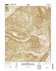 Sapello New Mexico Historical topographic map, 1:24000 scale, 7.5 X 7.5 Minute, Year 2013