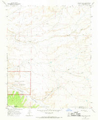 Sargent Ranch New Mexico Historical topographic map, 1:24000 scale, 7.5 X 7.5 Minute, Year 1966