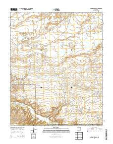 Sargent Ranch New Mexico Historical topographic map, 1:24000 scale, 7.5 X 7.5 Minute, Year 2013