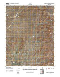 Sauble Circle Dot Ranch New Mexico Historical topographic map, 1:24000 scale, 7.5 X 7.5 Minute, Year 2010