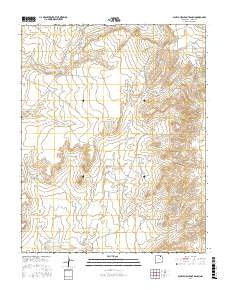 Sauble Circle Dot Ranch New Mexico Current topographic map, 1:24000 scale, 7.5 X 7.5 Minute, Year 2017