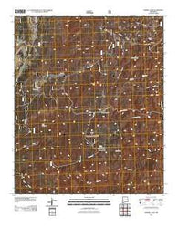 Sawmill Peak New Mexico Historical topographic map, 1:24000 scale, 7.5 X 7.5 Minute, Year 2011