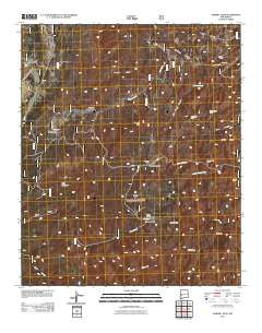 Sawmill Peak New Mexico Historical topographic map, 1:24000 scale, 7.5 X 7.5 Minute, Year 2011