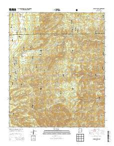 Sawmill Peak New Mexico Historical topographic map, 1:24000 scale, 7.5 X 7.5 Minute, Year 2013
