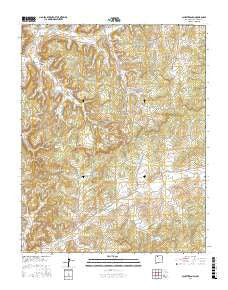 Schmitz Ranch New Mexico Current topographic map, 1:24000 scale, 7.5 X 7.5 Minute, Year 2017