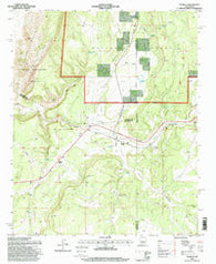 Scholle New Mexico Historical topographic map, 1:24000 scale, 7.5 X 7.5 Minute, Year 1995