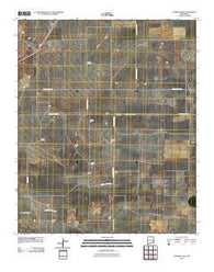 Schram Lake New Mexico Historical topographic map, 1:24000 scale, 7.5 X 7.5 Minute, Year 2010