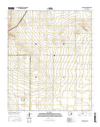 Schram Lake New Mexico Current topographic map, 1:24000 scale, 7.5 X 7.5 Minute, Year 2017
