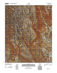 Seboyeta New Mexico Historical topographic map, 1:24000 scale, 7.5 X 7.5 Minute, Year 2010