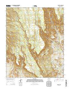Seboyeta New Mexico Historical topographic map, 1:24000 scale, 7.5 X 7.5 Minute, Year 2013