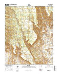 Seboyeta New Mexico Current topographic map, 1:24000 scale, 7.5 X 7.5 Minute, Year 2017