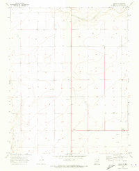 Sedan New Mexico Historical topographic map, 1:24000 scale, 7.5 X 7.5 Minute, Year 1970