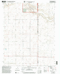 Sedan NE New Mexico Historical topographic map, 1:24000 scale, 7.5 X 7.5 Minute, Year 1998
