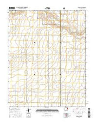 Sedan NE New Mexico Current topographic map, 1:24000 scale, 7.5 X 7.5 Minute, Year 2017
