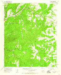 Sedillo New Mexico Historical topographic map, 1:24000 scale, 7.5 X 7.5 Minute, Year 1954