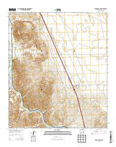 Selden Canyon New Mexico Historical topographic map, 1:24000 scale, 7.5 X 7.5 Minute, Year 2013