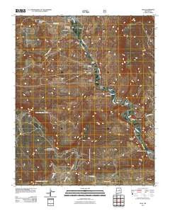 Sena New Mexico Historical topographic map, 1:24000 scale, 7.5 X 7.5 Minute, Year 2011