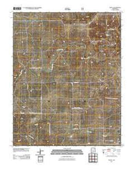 Seneca New Mexico Historical topographic map, 1:24000 scale, 7.5 X 7.5 Minute, Year 2011