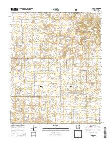 Seneca New Mexico Historical topographic map, 1:24000 scale, 7.5 X 7.5 Minute, Year 2013